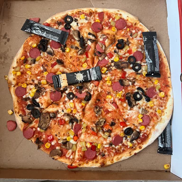 Sbarro Soğuk Teslimat Ve Özensiz Paketleme!