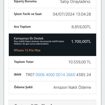 EasyCep Satın Aldığı Telefona Ödeme Yapmıyor