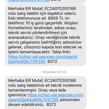 EasyCep Satın Aldığı Telefona Ödeme Yapmıyor