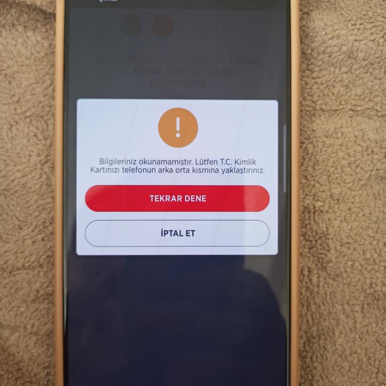 Ziraat Bankası Uygulaması NFC Özelliği Arızası