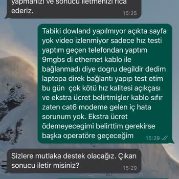 Millenicom Ekstra Servis Ücreti