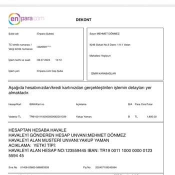 Vozol Center Para İadem Yapılmıyor!