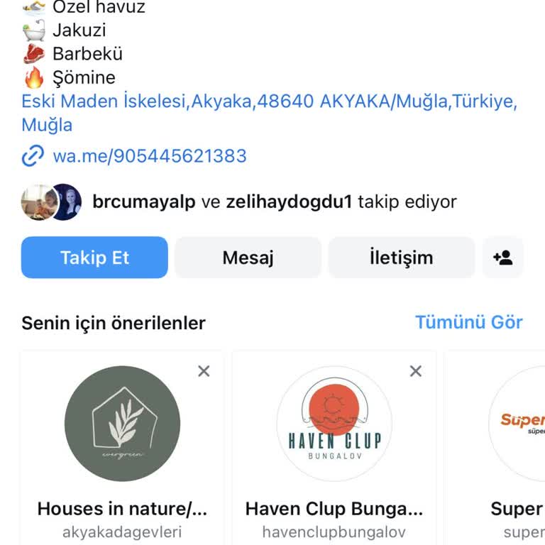 Milano Bungalov Evleri Instagram'da Sahte Tatil Hizmetiyle Karşılaştım