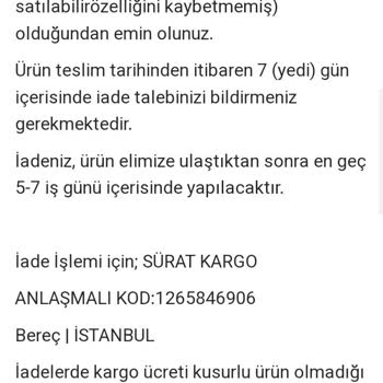 Ceylan Otantik Para İademi Yapmadı