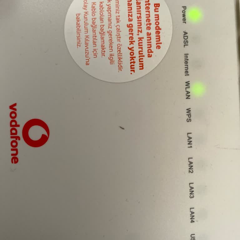 Sürekli Kesilen Vodafone Evde İnternet Bağlantısı Ve Yetersiz Müşteri Hizmetleri