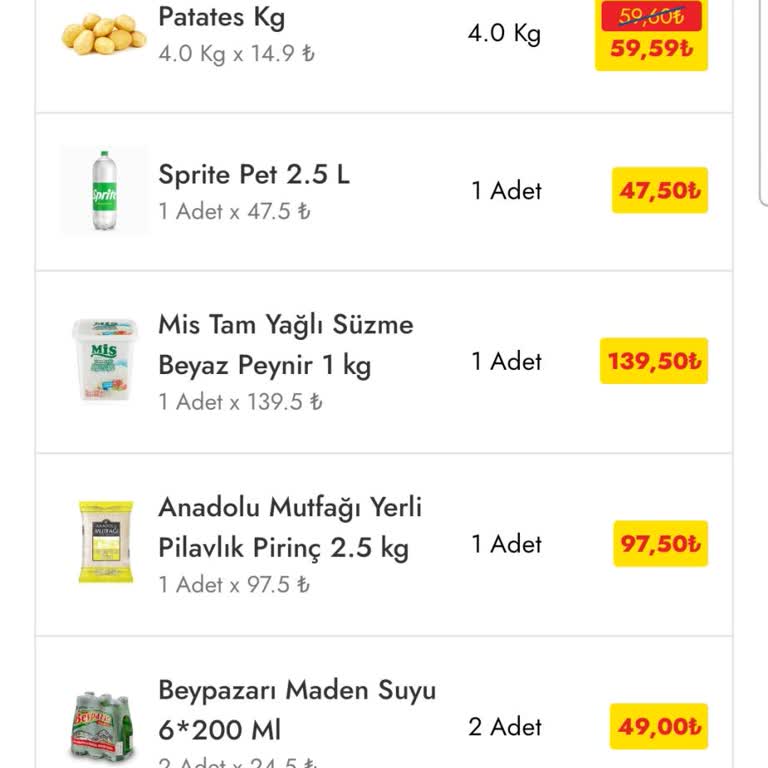 Cepte Şok Eksik Ürün Ve Para İadesi Yapılmadı