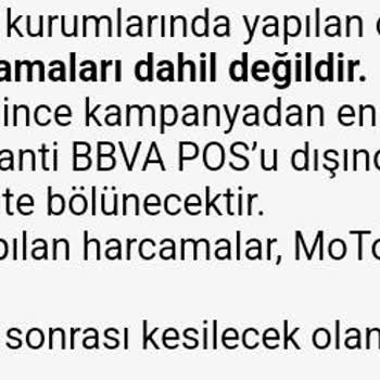 Garanti Bankası BonusFlaş Egitim Ödeme Kampanyası Şikayeti
