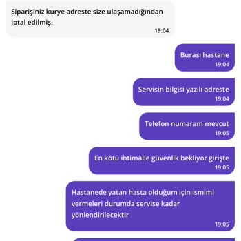 Getir Popeyes Getirden Söylediğim Siparişi 120dk Oyalayıp İptal Etti