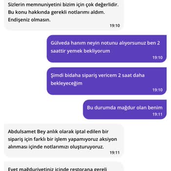 Getir Popeyes Getirden Söylediğim Siparişi 120dk Oyalayıp İptal Etti