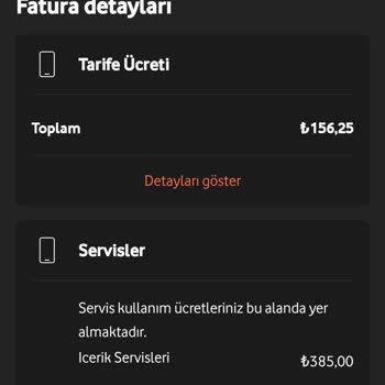 Vodafone Content Dest Grp İle İlgili Bilgim Olmadan Ücretlendirme Yapılmıştır