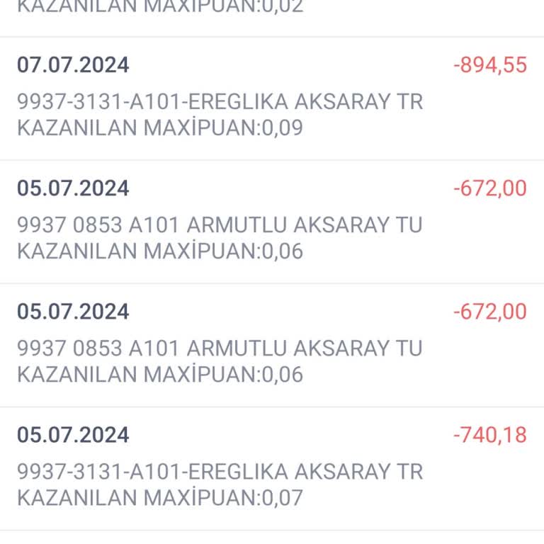 A101 İki Kere Para Çekilmesi