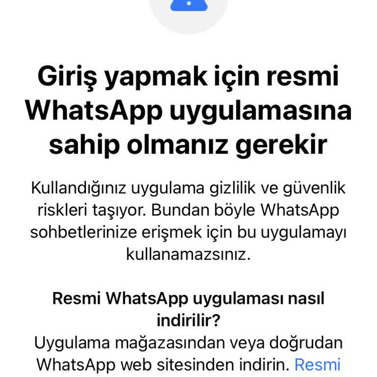 WhatsApp Resmi Olmayan WhatsApp Uygulaması