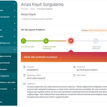 Türk Telekom Sürekli İnternet Kopması