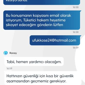 Turkcell Haksız Ücret Tahsili