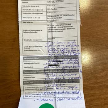 Ebebek Joie Signature Fren Mekanizması Arızası Ve Ebebek'in Sorumsuzluğu