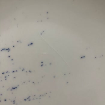 Schafer 6 Kişilik Yemek Tabağı Çizikler