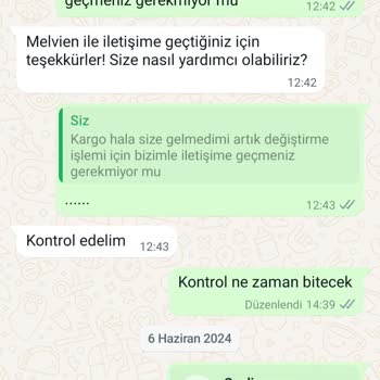 Melvien 2 Aydır Oyalayıp Ne Paramı Ne De Kargomu İade Ediyorlar
