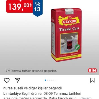 BİM Marketlerde Mal Saklama