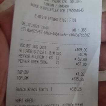 BİM Marketlerde Mal Saklama