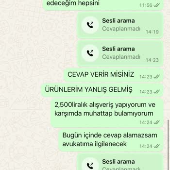 Scatti Yanlış Ürün Teslimatı Ve İletişim Sorunları