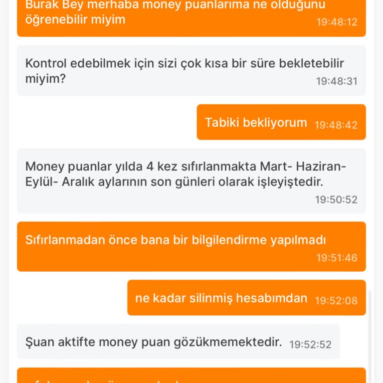 Migros Money Puanların Habersiz Sıfırlanması Hakkında
