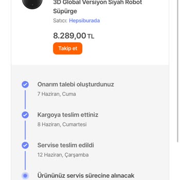 Hepsiburada'nın Servis Mağduriyeti