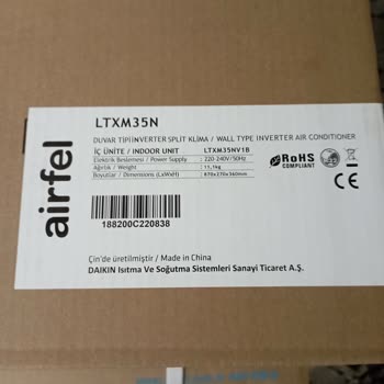Airfel Geciken Klima Kurulumu!