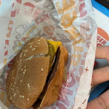 Burger King Rezil Burger Menüsü