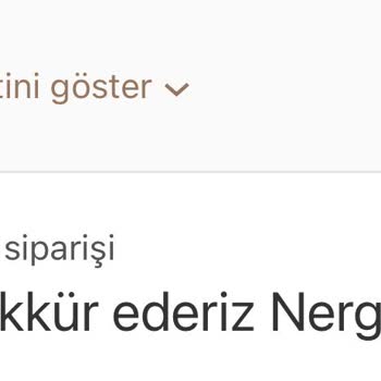 Azra Takı Siparişimi İptal Etmek İstiyorum