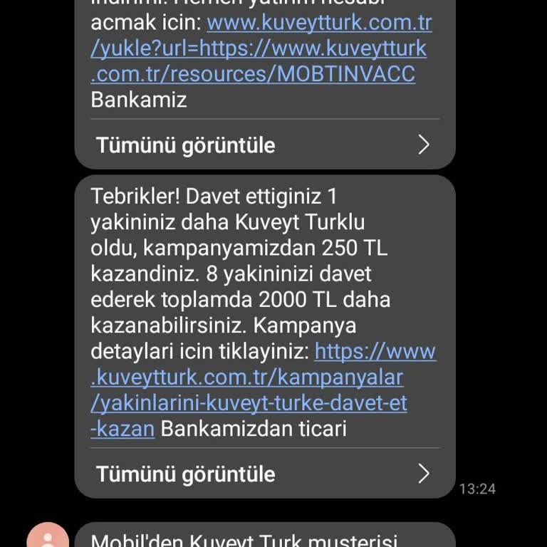 Kuveyt Türk Davet Kodu Kampanyasında Gecikme