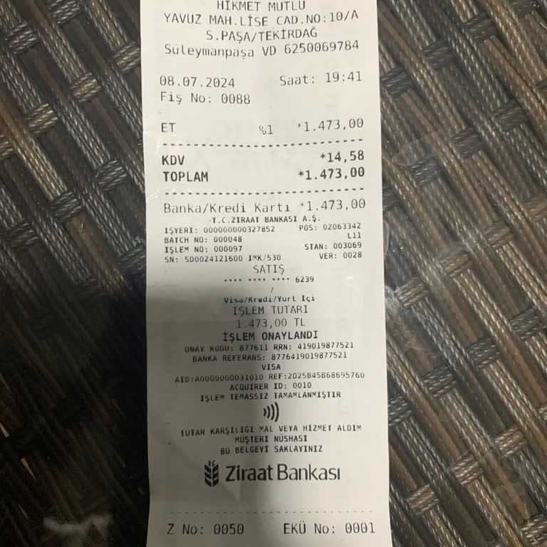 İki Kardeşler Et Lokantası Pişirme Ücreti Mağduriyeti