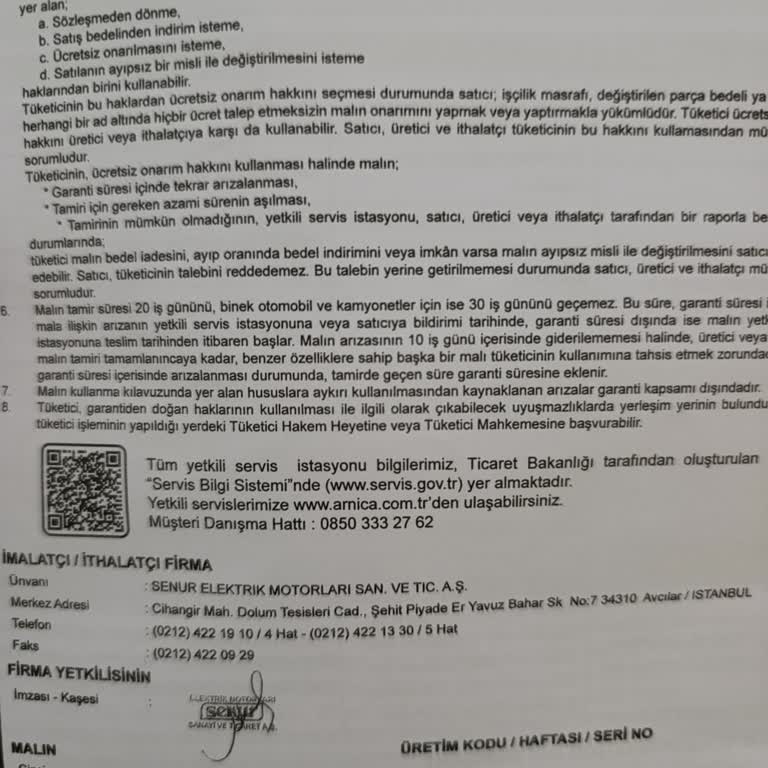 Arnica Küçük Ev Aletleri Yanık Kokusu Geçmiyor.