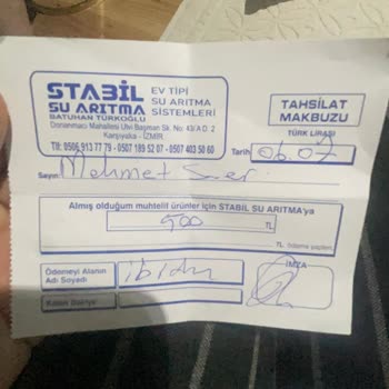 Stabil Su Arıtma Su Arıtma Sorunu