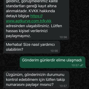 AGT Kurye (aynigunteslim.com) 45 Gündür Teslim Edilmeyen Banka Kartları Ve Çözüm Bulamayan Destek