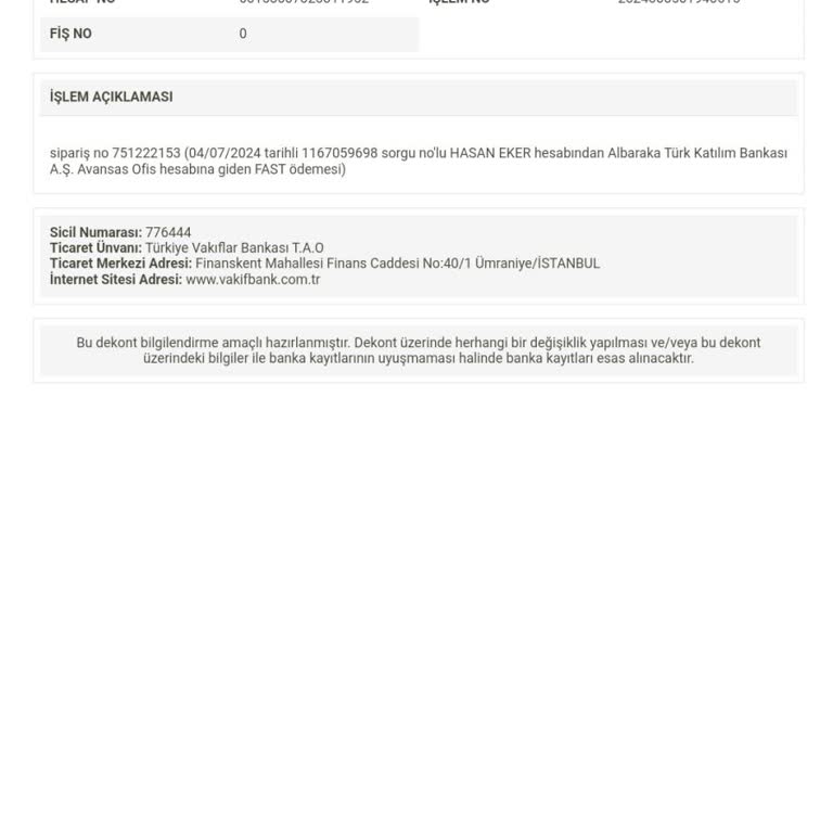 Avansas Paramı Aldığı Halde 5 Gündür Siparişimi Onaylamadı