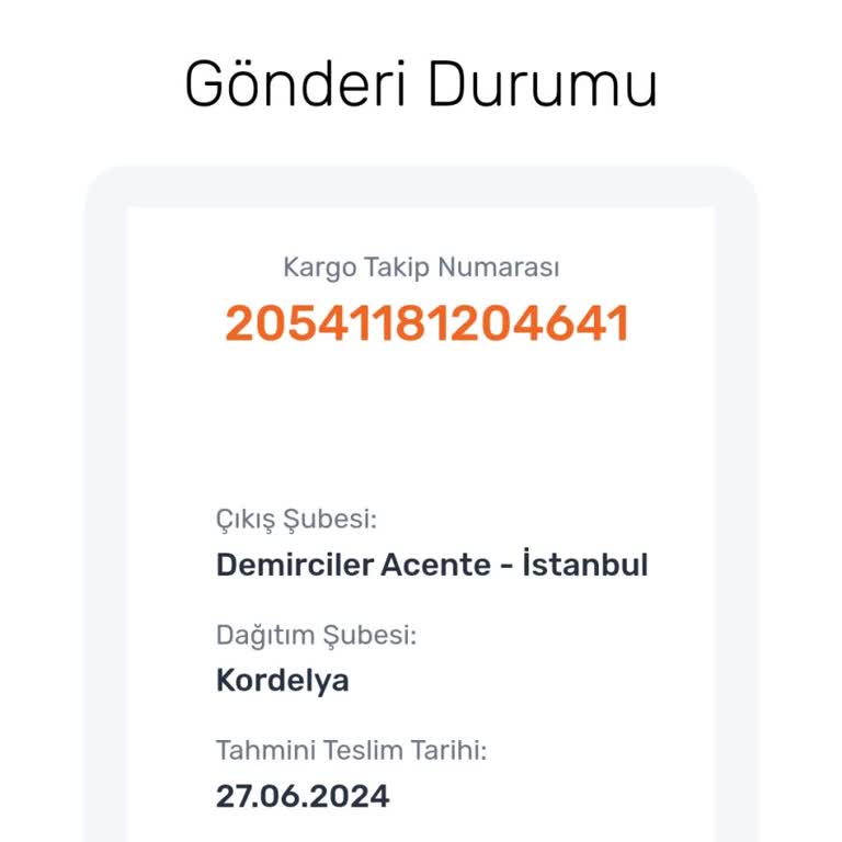 Sürat Kargo Kargom 10 Gündür Teslim Edilmedi