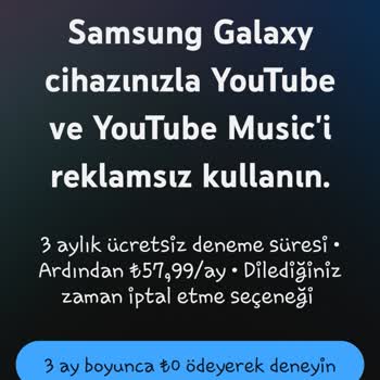 Turkcell Hediye Youtube.com Premium Problemi