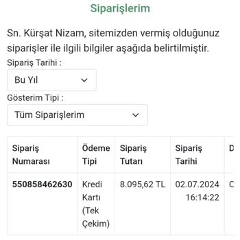 Kalitek Damlama Sulama Sistemleri Siparişimi Göndermiyor