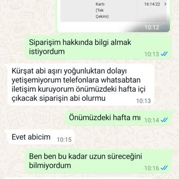 Kalitek Damlama Sulama Sistemleri Siparişimi Göndermiyor