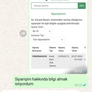 Kalitek Damlama Sulama Sistemleri Siparişimi Göndermiyor