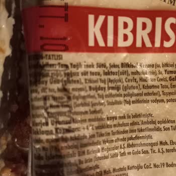 BİM Bozuk Kıbrıs Tatlısı