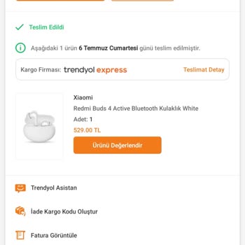 Trendyol Kulaklık Şarj Aleti Sorunu