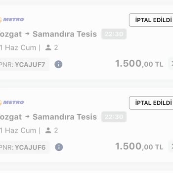 Para İadesi Alamıyorum Metro Turizm