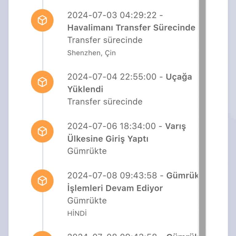 Hepsiburada Yurt Dışı Gümrük İşlemleri Hindi