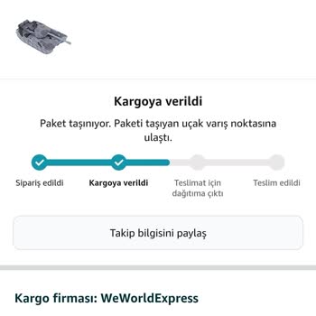 Amazon.com.tr Den Aldığım Ürün Teslim Edilmedi Para İadesi Talebim Var