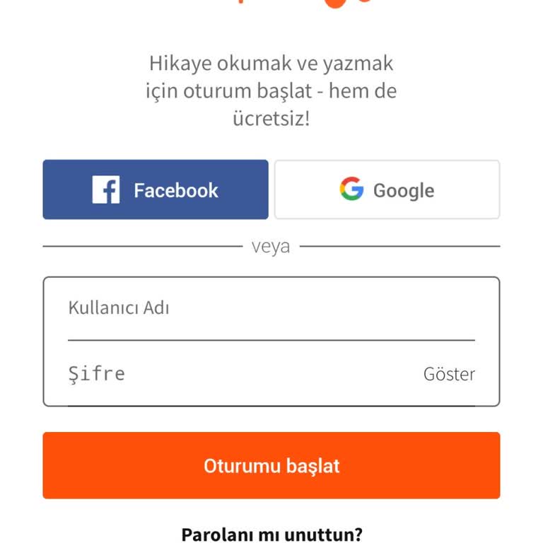 Wattpad Giriş Yapıldığında Hata Veriyor
