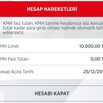 Ziraat Bankası KMH Mağduriyeti, KMH Açtırmayın