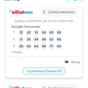 Sayısal Loto Milli Piyango Online 2 Defa Aynı Kolonları Oynatıp Para Kesti Benden