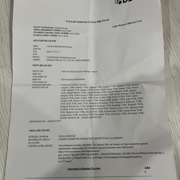 Yeedi Vac Hybrid Servis Sorunu