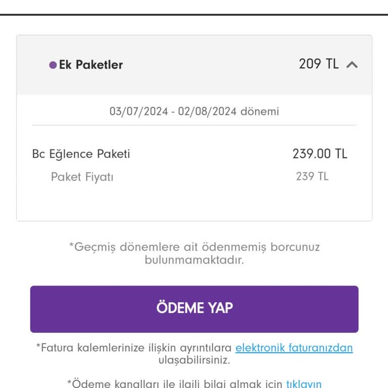 Digiturk Habersiz Üyeliğe Yüksek Fatura